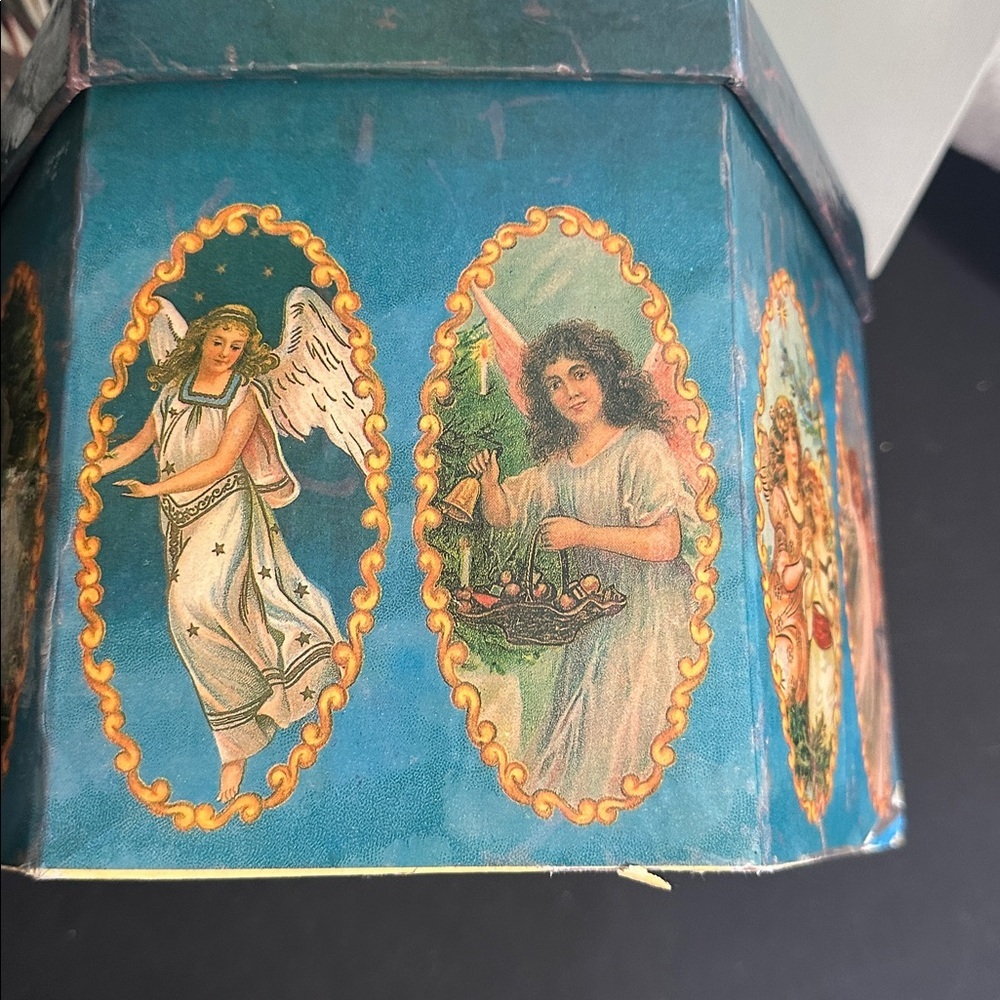 Vintage twelve glorious angels set of 12 ornaments - Picture 6 of 7